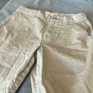 Cat and Jack khaki shorts uniform shorts barely worn